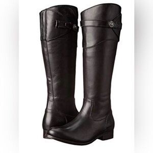 Frye Molly Black Tall Riding Boots Size 7